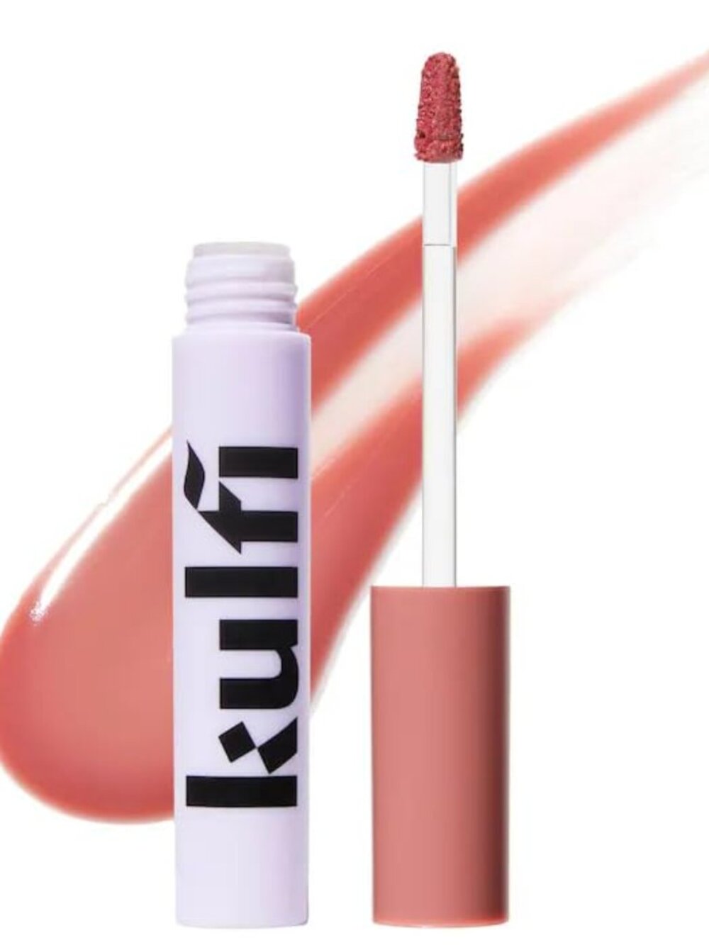 Kulfi Lassi Lips Staining Lip Oil Rose - pink nude, Long-Lasting Moisturizing